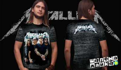 Футболки с полной запечаткой: Metallica